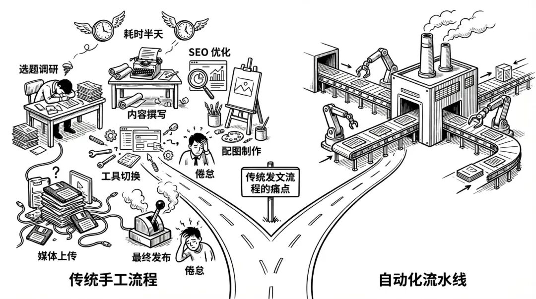 传统发文流程的痛点