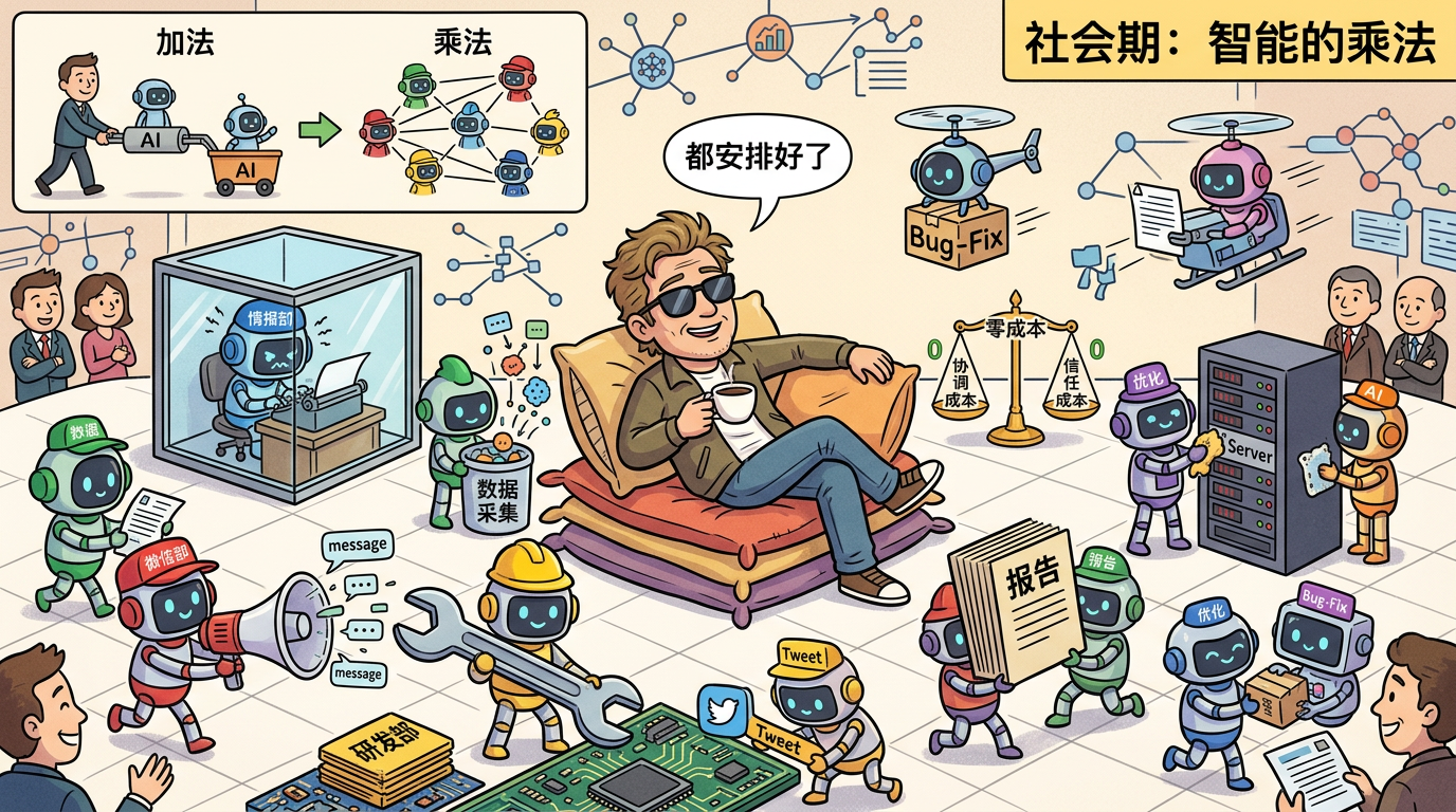 AI社会：智能的乘法效应
