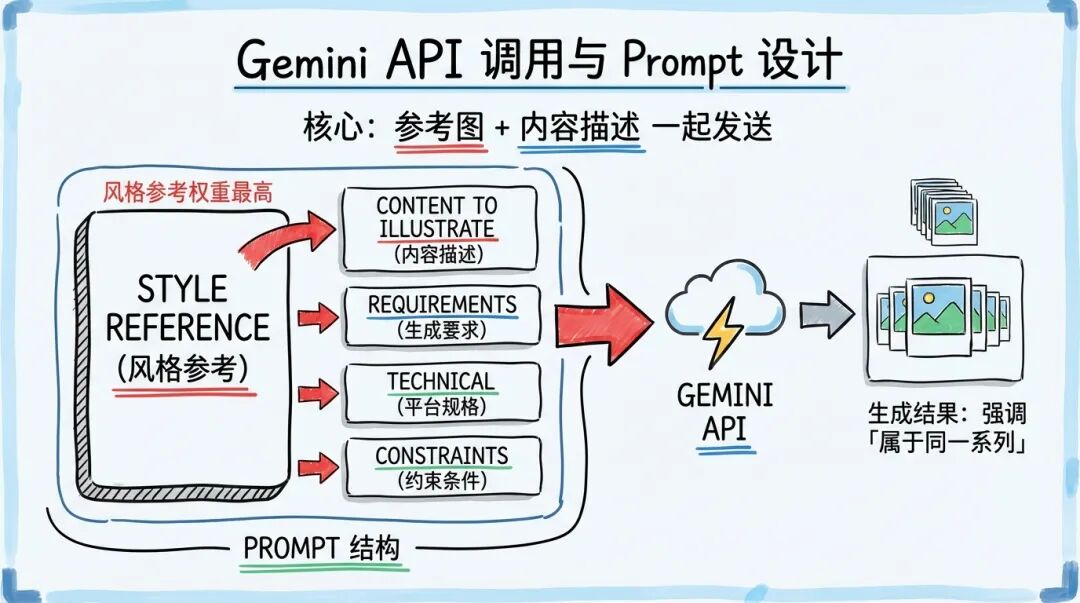 Gemini API 调用与 Prompt 设计