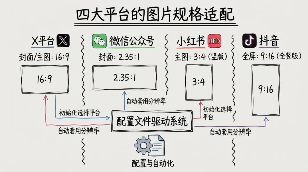 三大平台的图片规格适配