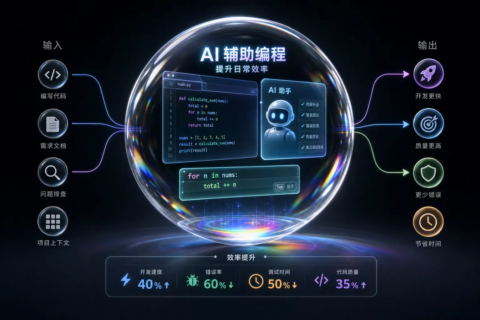 AI辅助编程在现有岗位获得效率倍增的应用场景
