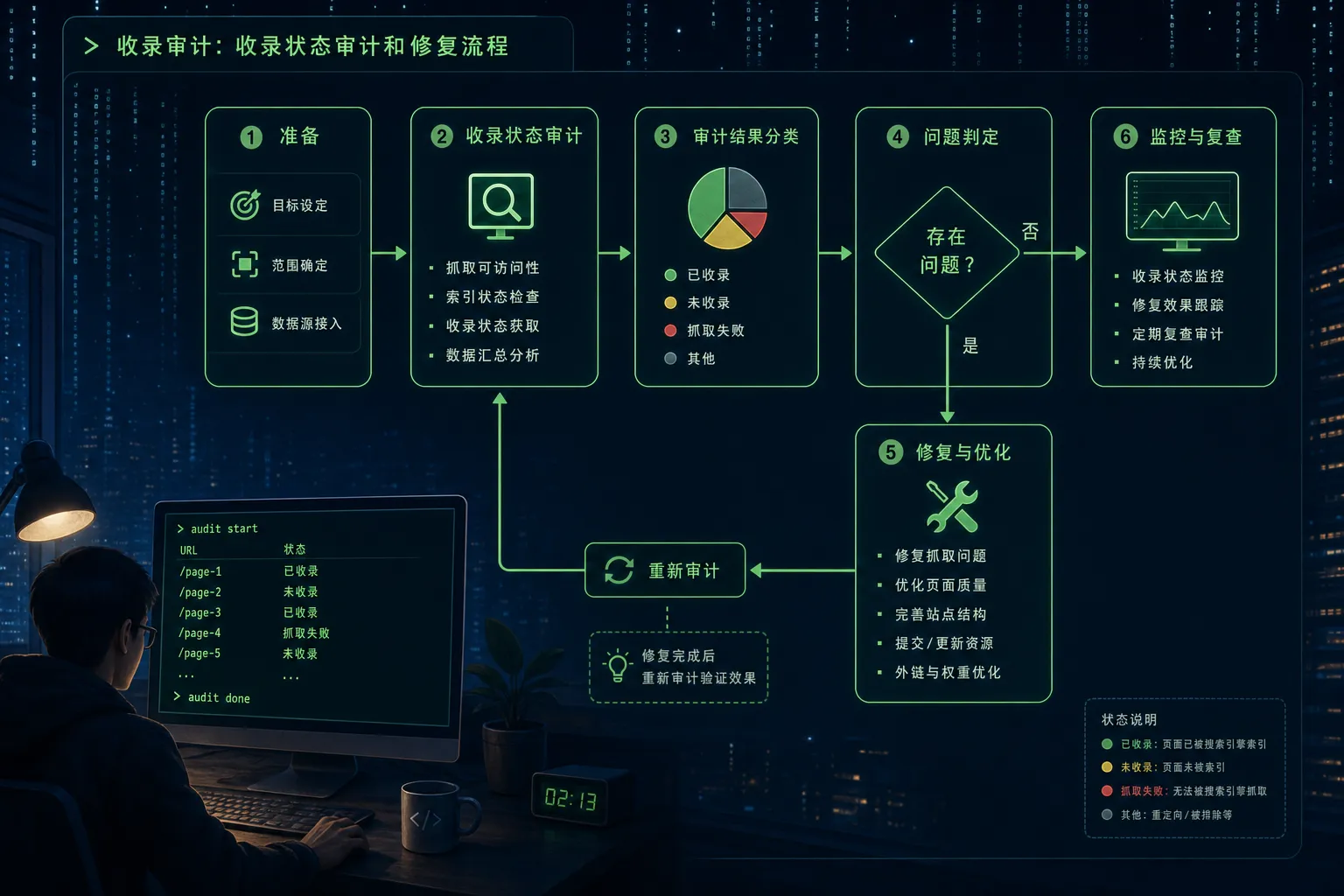 Agent 工作流跑通 SEO 全流程的自动化方案