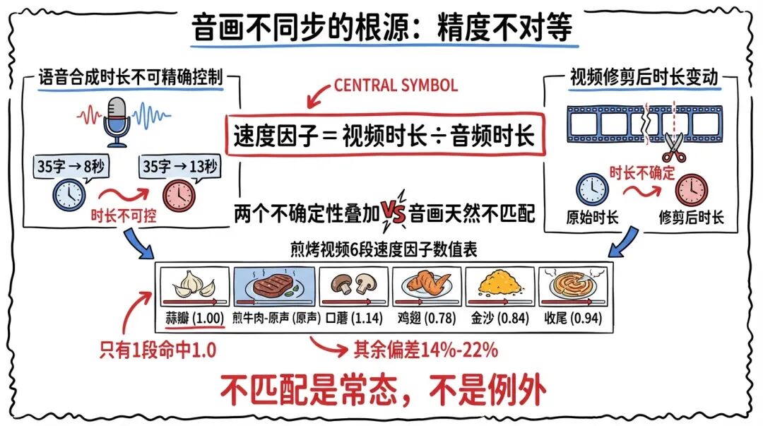 音画不同步的根源：精度不对等