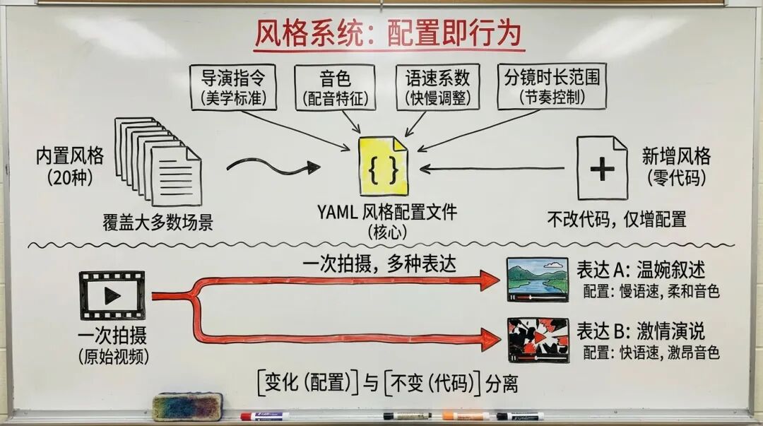 风格系统：配置即行为