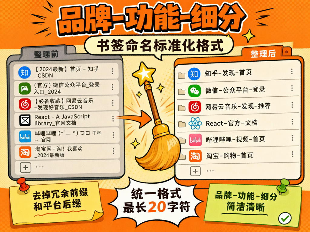 品牌-功能-细分 命名标准化