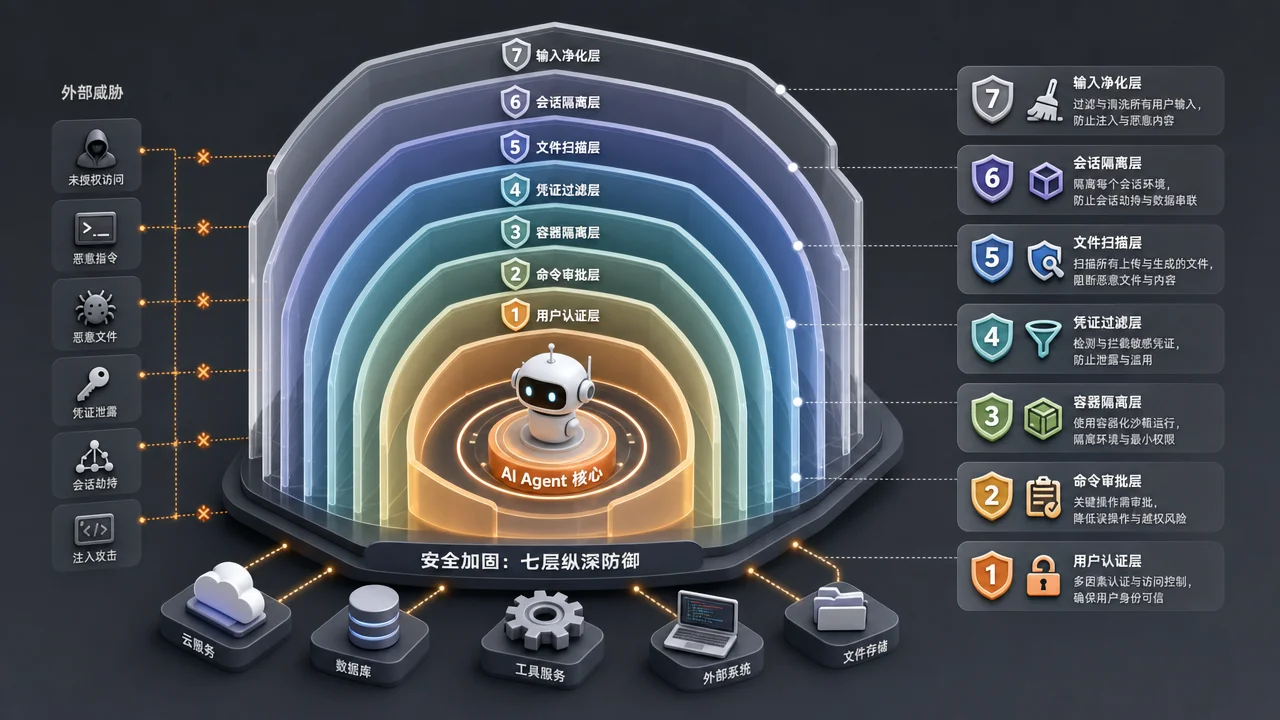 七层纵深防御安全模型
