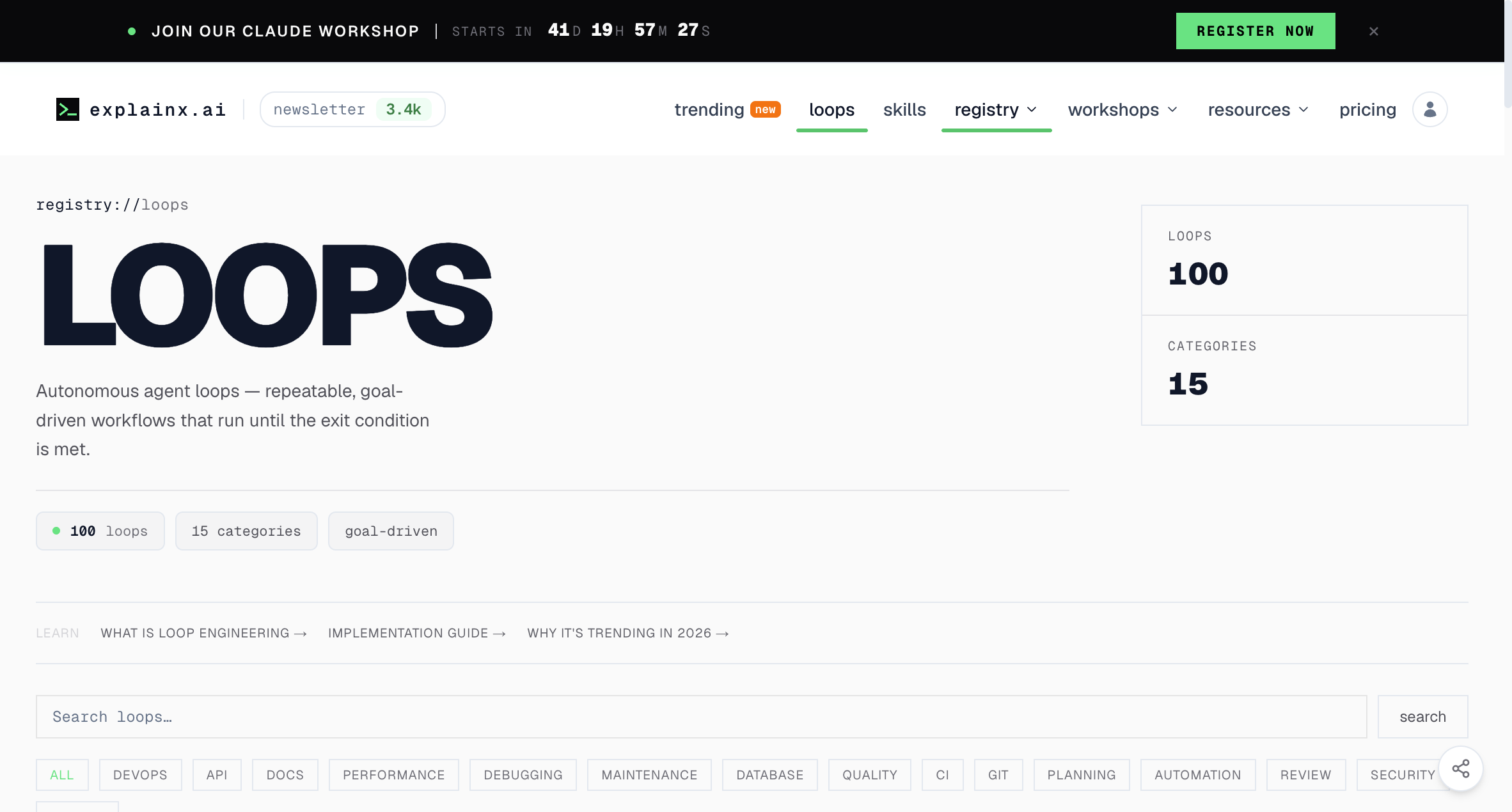ExplainX.ai 的 100 个开源循环提示词库