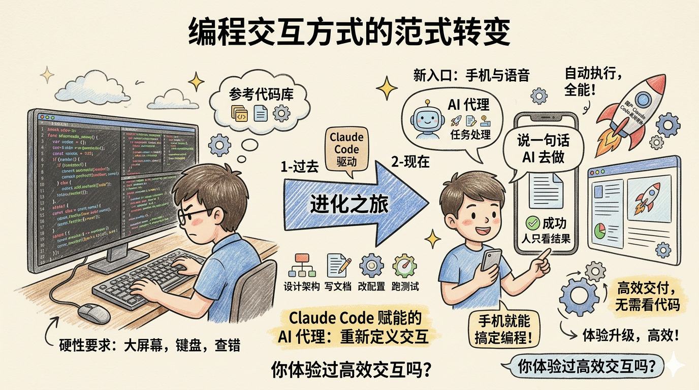 编程交互方式的范式转变
