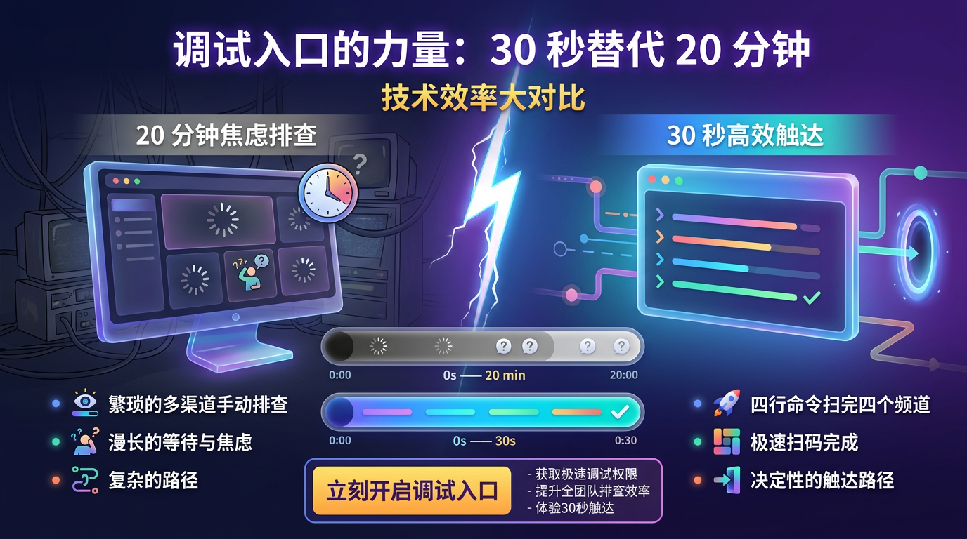 调试入口的力量：30 秒替代 20 分钟
