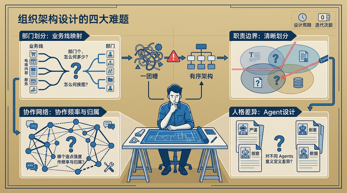 组织架构设计的四大难题