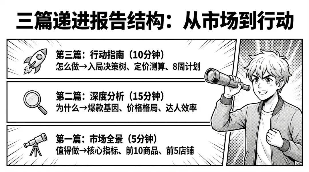 三篇递进报告结构