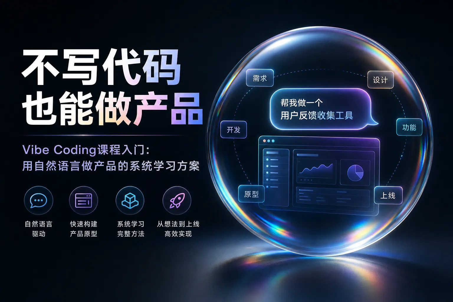 Vibe Coding 课程学习路径示意图